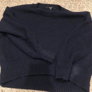 Navy quince sweater